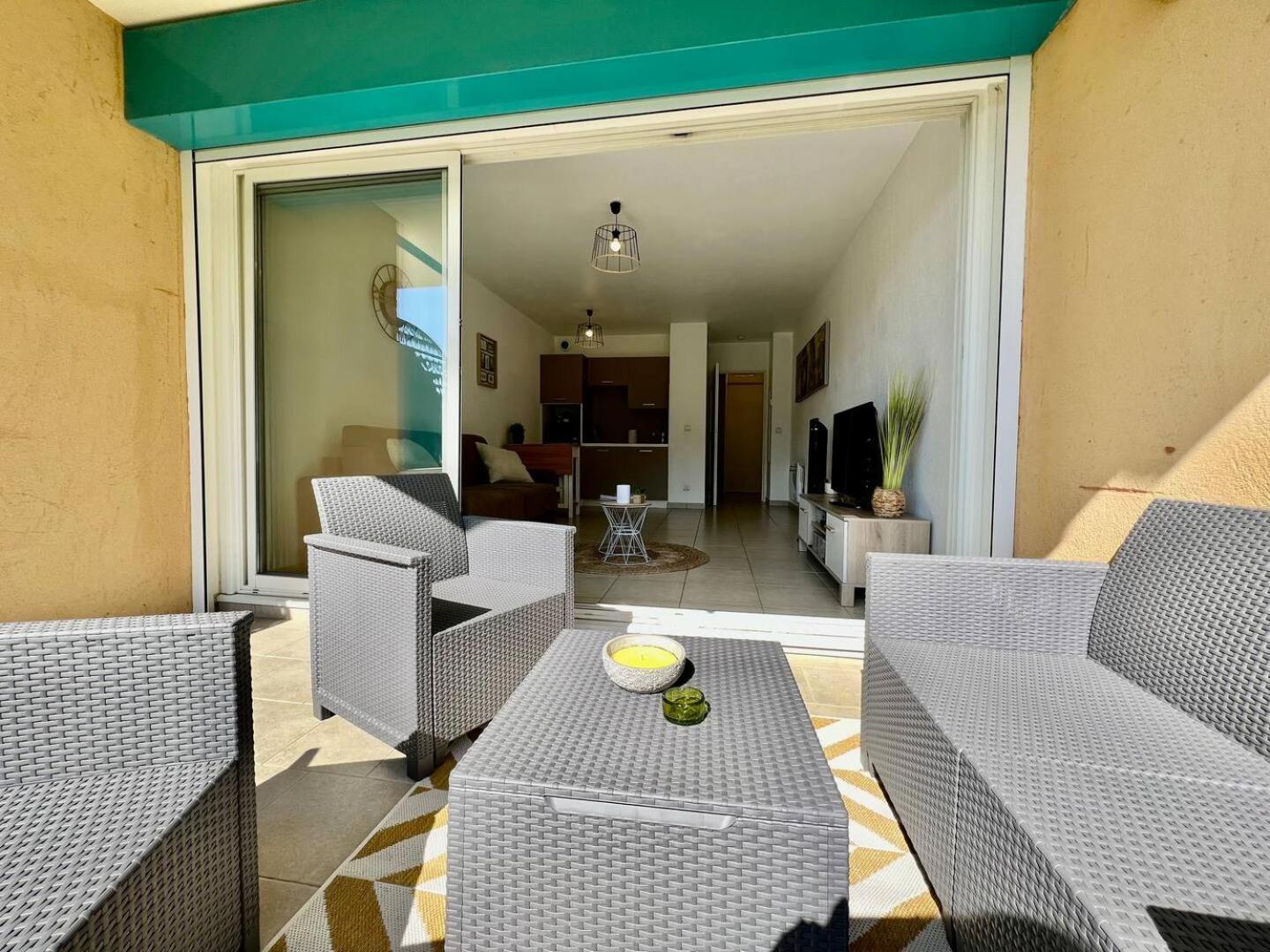 Quiet Studio Swimming Pool Roquebrune Esterno foto